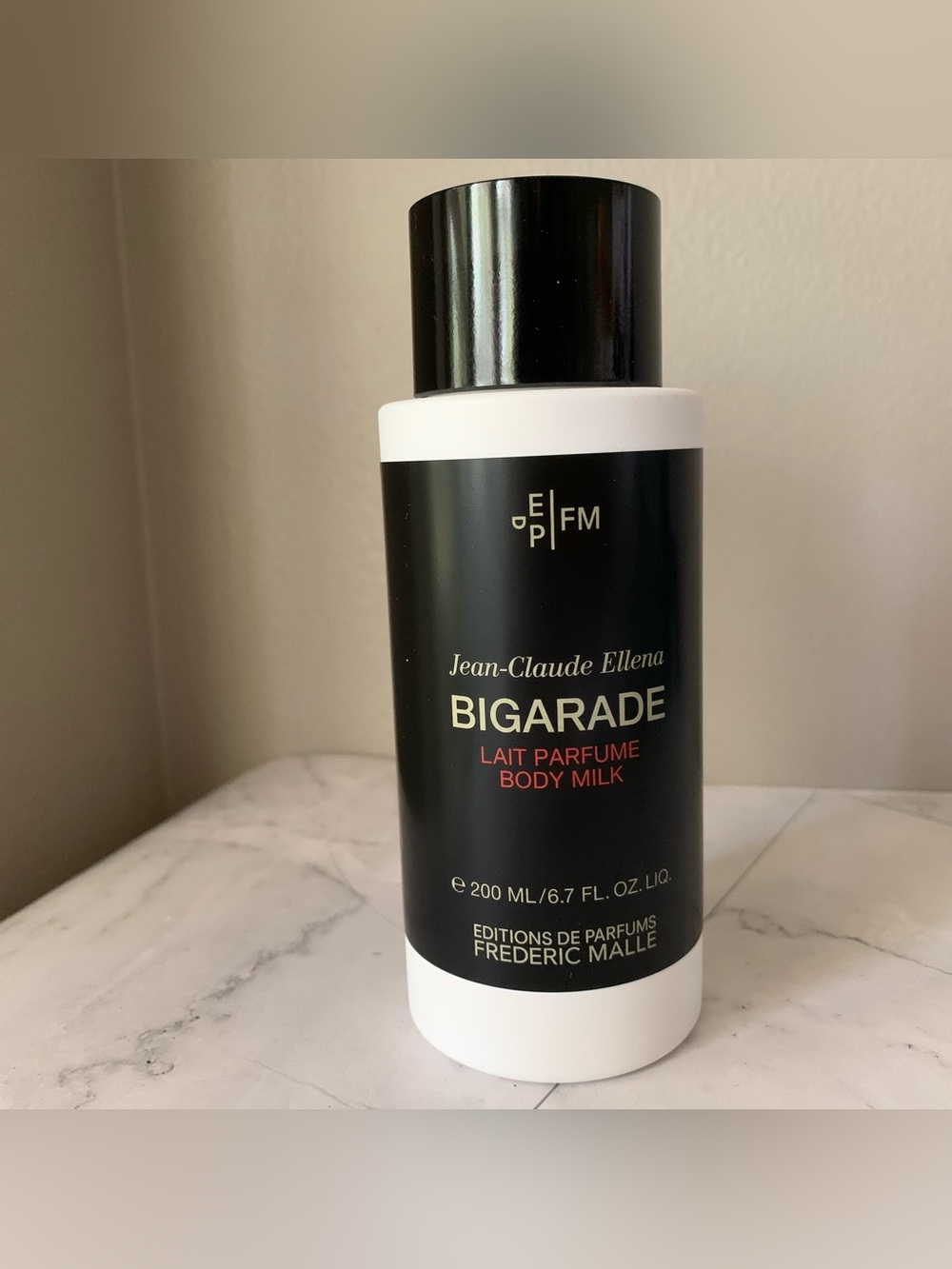 Frederic Malle BIGARADE Jean-Claude Ellena Parfume Body Milk - 200mL / 6.7 Oz.